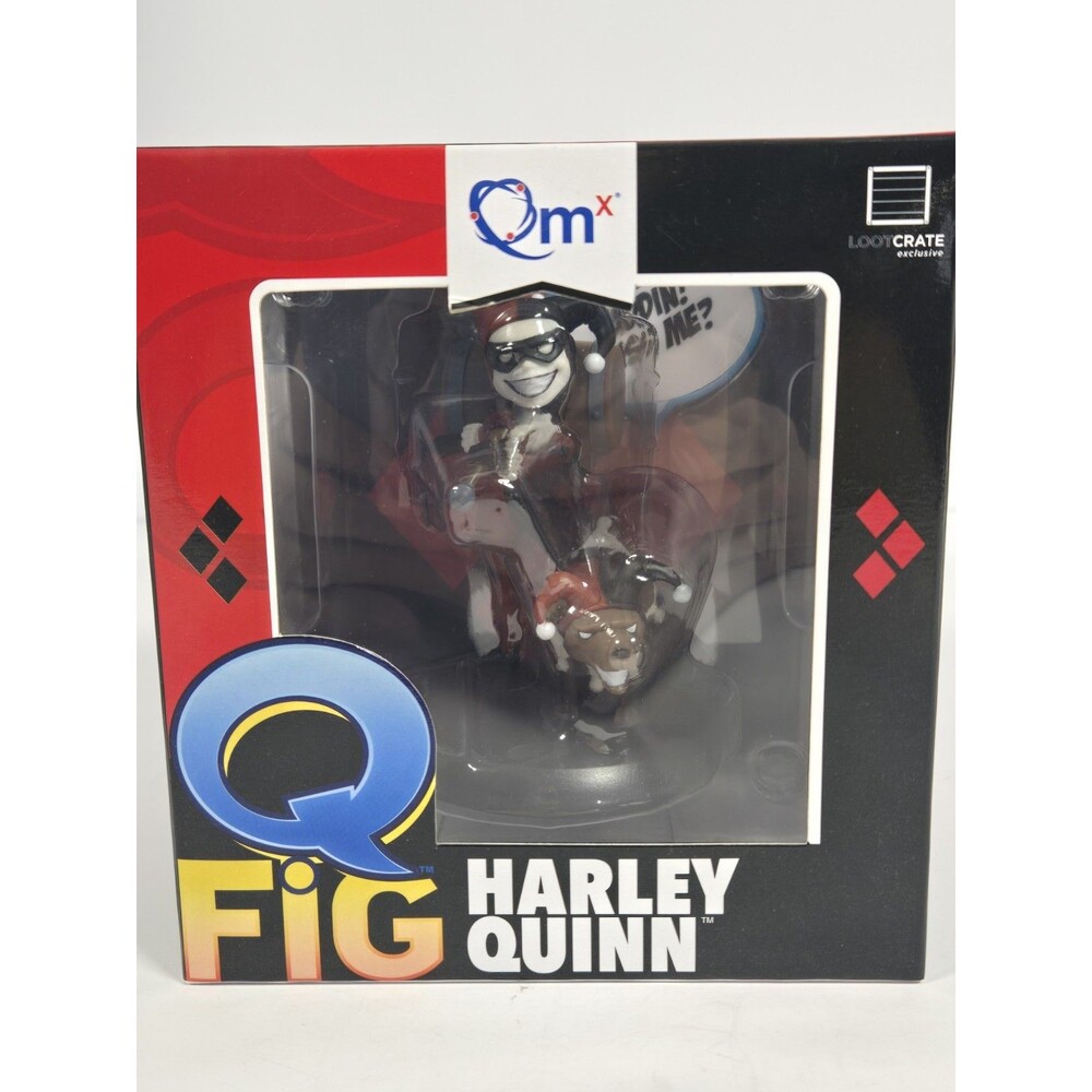 QMx Harley Quinn Q-Fig Loot Crate Exclusive DC Comics 2016 Hi Puddin NIB